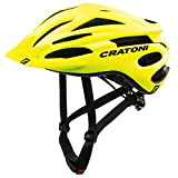 Cratoni Casque Pacer Vtt Jaune Néon Mat Taille L/XL 58-62 Helm, gelb, (58-62 cm)