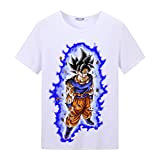 dashcos Dragon Ball T-Shirt Streetwear Rundhals Freizeithemd Anime Goku Fans Tops für Frauen Männer Teen