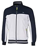 Dunlop Herren Club Line Men Tracksuit-Jacket, weiß/Navy, M
