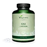 EAA Tabletten Vegavero ® | 100% NATÜRLICH – nicht synthetisch | Alle 8 EAAs inkl. BCAA (2:1:1) + Histidin | ...