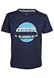 Elkline Kinder T-Shirt Lückenbüsser VW-Bulli Print 3041177, Farbe:darkblue, Größe:164-170