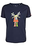 Elkline Mädchen T-Shirt Kurze Socke 3241099, Farbe:darkblue, Größe:92-98