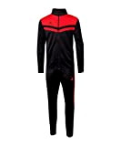 Erima Fußball - Teamsport Textil - Anzüge X Eleven Trainingsanzug schwarzrot 3XL