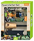 Expedition Natur Feuerstarter-Set | Feuerstahl für Outdoor & Survival | Magnesium Feuerstarter mit Flaschenöffner Sechskantschlüssel & Feuer-Guide | Firestarter für ...