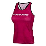 Extreme Hobby Tanktop technisch Damen, Compression, Atmungsaktiv und Leicht, Funktionsshirt, Ärmelloses Shirt Oberteil, Yoga, Fitness