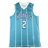 FABROX NBA-Herren-Sportweste Charlotte Hornets LaMelo Ball # 2 Fans Jersey Atmungsaktives Leichtathletik-Sommer-Lose-T-Shirt (Color : 1, Size : S)
