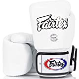 Fairtex Boxhandschuhe, BGV-1, weiß, Boxing Gloves MMA Muay Thai Thaiboxen Size 14 Oz