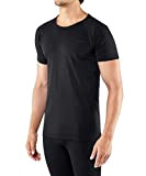 FALKE Herren Warm Comfort Fit M S/S SH Baselayer-Shirt, Schwarz (Black 3000), M