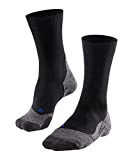FALKE Men's TK2 Explore Cool Hiking Socks Breathable Quick Dry Anti Blister Vegan Black Grey More Colours Thick Midweight Padded ...
