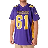 Fanatics Minnesota Vikings NFL Players Poly Mesh Purple T-Shirt - L