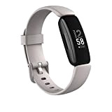 Fitbit Inspire 2 Gesundheits- & Fitness-Tracker mit einer 1-Jahres-Testversion Fitbit Premium, kontinuierlicher Herzfrequenzmessung & bis zu 10 Tagen Akkulaufzeit, Mondweiß, ...