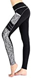 Flatik Sporthose für Damen Gym Yoga Laufen Fitness Leggings Yoga Leggins Fitnesshose Training Tights XL