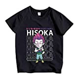 flowereyes Japanisches Anime Hunter × Hunter Peripheral Loose Kurzarm-Stilvolles Print-T-Shirt für Baby oder Jungen und Mädchen