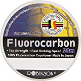 Fluorocarbon Schnur 20m Forellenschnur von der Eynde, Forellenvorfach, Forellenmontage, Angeln auf Forelle, Durchmesser:0.50mm