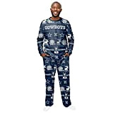 FOCO NFL Winter Xmas Pyjama Schlafanzug - Dallas Cowboys - XL