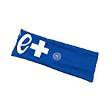 FOReverweihuajz Frauen Weich Elastisch Schnell Trocknend Stirnband Outdoor-Laufsport Yoga Haarband Ring Button Kopfbedeckung Blau