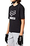 Fox Racing Boys' Youth Ranger Short Sleeve Jersey, Black, Large