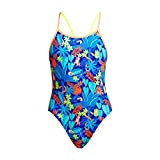 Funkita Badeanzug Girls Single Strap Slothed - Trainings Schwimmanzug für Mädchen, Größe:176
