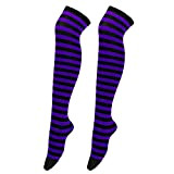 Generic Damen Overknee Strümpfe Lange Kniestrümpfe Kompressionsstrümpfe Für Damen Baumwoll Kniestrümpfe Lässige Strickstrümpfe Schenkel Socken Kniehohe Socken