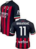 Generico Ibrahimovic Milan Offizielles Rossonera Home 2022 2023 Erwachsene Junge Kinder Ibra 11 (S Erwachsene)