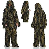 Ghillie Suit Anti Fire 4-teilig, Größe:XL