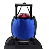Gidenfly 10 Pcs Tasche für einzelne Bowlingkugeln | Strapazierfähige, robuste Bowlingkugel-Taschen Bowling-Einkaufstasche mit Griffen,Tragbarer Ballhalter für Reisespiele im Freien
