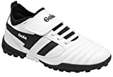 Gola Ceptor Turf QF Football Shoe, White/Black, 26 EU