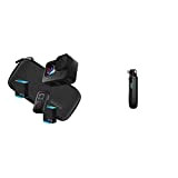 GoPro HERO9 Black Bündeln – Enthält die Fernbedienung, Ersatzbatterien (insgesamt 2) und Tragetasche & Shorty - Mini-Verlängerungsstange und Stativ schwarz ...