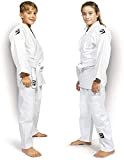 Green Hill Judo Suit Junior Judoanzug, Judo Costume Judo Kustum, Gi Suit, Kampfsportanzug kustum for Judo Training and Competition (White, ...