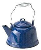 Gsi Teekessel für den Außenbereich, emailliert, für Camping, Hütte und Bauernhaus, Küche, Blau – 10 Tassen