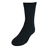 Hanes EZ-Sort® Boys' Crew Socks 11-Pack (Includes 1 Free Bonus Pair) Black S