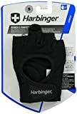 Harbinger Power Fitness Handschuh, Gewichtheber Handschuhe, Waschmaschinengeeignet, Schwarz, M