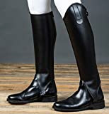 Harry's Horse Stiefelschaft Chaps, Farbe:schwarz, Größe:XXS