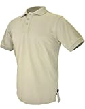 Hazard 4 Quickdry Unterhemd mit Klettverschluss, einfarbig, vorne atmungsaktiv, Jungen Damen Unisex-Erwachsene Mädchen Herren, Poloshirt, APR-QDUDV-TAN-XL, hautfarben, X-Large