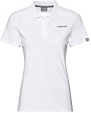 HEAD Damen Club Tech Shirt W Polos, Weiß, M EU
