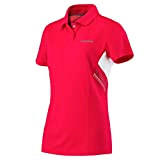 HEAD Mädchen Club Technische Polo Shirt XL rot