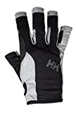 Helly Hansen Unisex Sailing Glove Short Segelhandschuhe, Schwarz (Black), X-Small