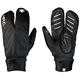 HIRZL Finger Jacket, Überzieh-Handschuh Radsport Unisex (M, Black)