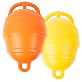 HonuNautic Mooring Anker Boje | 250mm | Farbe: Orange | Ankerboje | Markierungsboje | Buoy