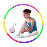 Hula Hoops für Kinder, Alldo Mehrfarbige kleine Kinder Hula Hoop Abnehmbare Sport Jungen & Mädchen für Tanz/Fitnessstudio/Fitness