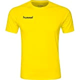 Hummel First Performance T-Shirt Herren gelb Gr M