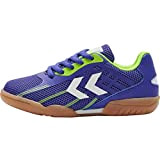 hummel Root Elite JR LC Handball Shoe, Spectrum Blue, 34 EU