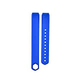 iFeeker Flagge Blaue Fur Fitbit Alta/Fitbit Alta HR Armband+HD Schutzfolien, Weiche Silikon Ersatz Uhrenarmbänder Armband für Fitbit Alta/Alta HR Armband ...