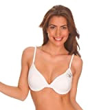 iQ-Company Damen Bikini-Oberteil Classic Pad iQ-C, 2100_White, 36, 676107_2100_36