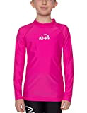 iQ-UV 300 Kinder, Langarm, Uv-Schutz T-Shirt, Rose (Pink), 116/122