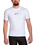 iQ-UV Herren UV 300 Slim Fit Kurzarm T-Shirt, weiß (weiß), XS (46)