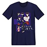 itachigo Komi Can't Communicate T-Shirt Männer/Frauen Casual Rundhalsausschnitt Kurze Ärmel Tops Anime Print Streetwear T-Shirt