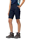 Jack Wolfskin Damen Shorts Activate Track Shorts Women, Midnight Blue, 38, 1503703-1910038