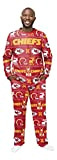 Kansas City Chiefs NFL Ugly Pajama Schlafanzug Pyjama Weihnachten (L)