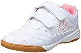 Kappa Unisex Kinder Kickoff T Sneaker, White/Flamingo, 30